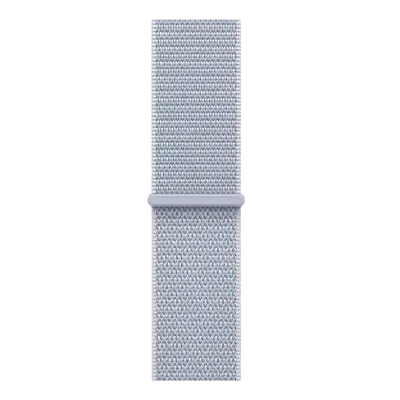 Apple Watch Series 10 42mm Aluminum Silver Case Blue Cloud Sport Loop